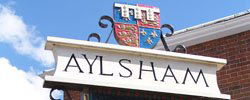 The Aylsham Town Sign