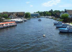 The River Bure at Wroxham